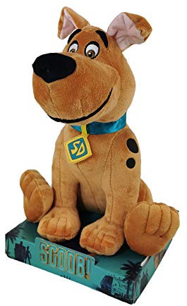 SCOOB! Scooby DOO - Plüschtiere Mit Display des Neuen Films Superweiche Qualität - 28 Weitläufig. (Junger Scooby 28cm)