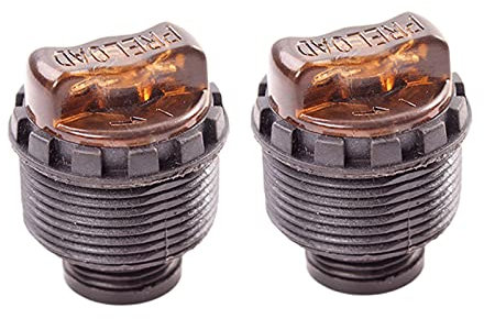 Sharplace Bouchons de Verrouillage de Fourche de vélo Ajusteurs de précharge de Bouton de VTT en Plastique, 27,5 mm