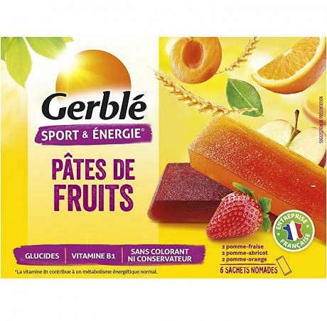 GERBLÉ - Pâtes De Fruits Boite De 6 - 162G - Lot De 3 - meilleure offre