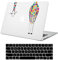 Ausmix for MacBook Air 13 Inch Case 2021 2020 2019 2018 Release A2337 M1 A2179 A1932 Touch ID, MacBook Air 2020 Case,Laptop Plastic Hard Shell Case+2 Keyboard Cover, Giraffe