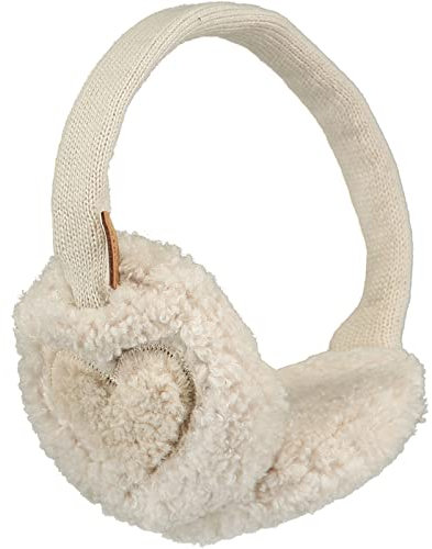 Barts Mädchen Bozzie Earmuffs Ohrenschützer, cremefarben, Einheitsgröße