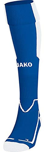 JAKO Unisex Stutzenstrumpf Lazio, Sportroyal/Weiß, 31-34