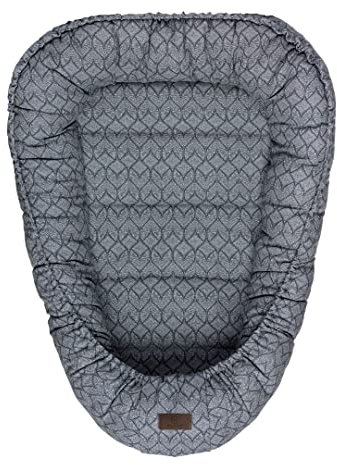 my junior® Nestchen My Cocoony Babynestchen für Neugeborgene | Kokon | Kuschelnest | Reisebett - Dew Grey