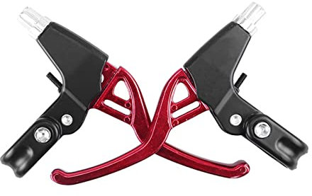 MEXITAL Palanca de freno de bicicleta, mango de freno de bicicleta, palanca de freno de aleación de aluminio, freno de mano universal para bicicletas de montaña, para bicicleta de carretera