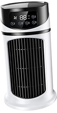 Baoblaze Tragbare Klimaanlage Klimaanlagenventilator Klein Sechs Windgeschwindigkeit Persönlicher Leichter Luftkühlungsventilator, Weiß