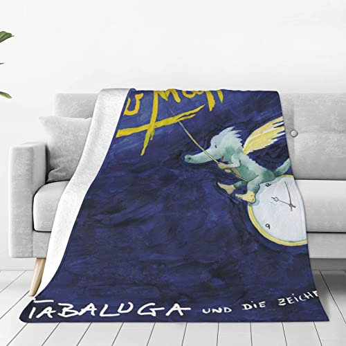 Peter German Maffay Überwurfdecke, warme, ultraweiche Micro-Fleece-Decke für Bett, Couch, Wohnzimmer, Dekoration