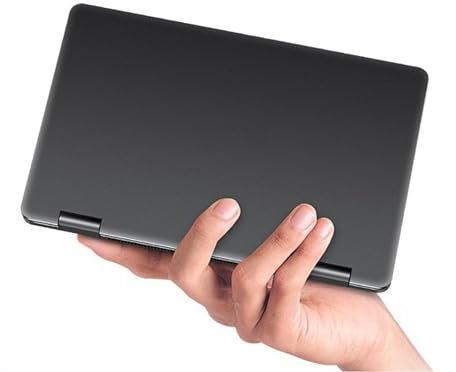 MQL-HDX Mini Laptop Touch Screen IPS da 8 Pollici Tablet Notebook 2 in 1 Facile da trasportare Impronta Digitale Accensione e sblocco con Un clic,12+1TB