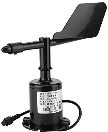 Indicatore del Anemometro del 4-20mA 8 Direzioni di Indicazione Strumento di Misurazione Anemometro con Sensore di velocità del in Policarbonato