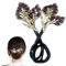 Traziewell Magic Haarknoten Haarknotenmacher Damen Duttmacher Dutt Maker Hair Bun Maker Twist Hairstyle Haarschmuck Haarknotenmacher Haarknoten Flechthilfe Haare für Mädchen und Damen 0617