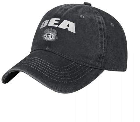 YANIUIE DEA Special Agent 2 Männer Cap Cap Weibliche Caps für Männer Baseball Cap für Männer Mann Hut Baseball Cap Geschenk