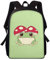 Showudesigns Mushroom Frog Kids School Bags for Girls Age 9-10 School Backpack Primary Secondary Bookbag for School 15inch Laptop Backpacks Large Capacity Schoolbags Travel Rucksack