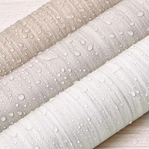 Papel pintado de madera removible Peel and Stick, Papel tapiz autoadhesivo de madera for mesa | Adhesivo impermeable for muebles for encimeras, escritorios, cocinas y protección de mesas de comedor(Ti