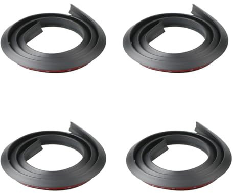 CWMAD 4 Stück Auto Radlauf Schutz für Opel Astra J Astra K Astra H Astra G Astra-H Sri Astra J Sports Tourer, Autorad Augenbrauen Antikollisionsstreifen Auto Kotflügel Zierleisten Radlaufleiste