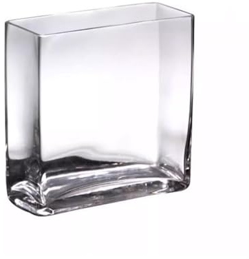 pecera Pecera de Cristal Rectangular for Sala de Estar, pequeño Acuario, pecera, florero de Cristal Transparente for Escritorio