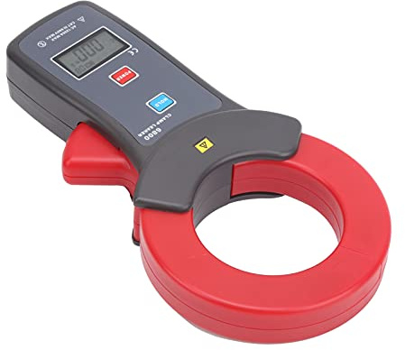 Neiyty AC Probador de Corriente de Fuga de Gran Calibre Pinza Amperimétrica de Alta Precisión para Diversos Entornos Mandíbulas de 68 Mm