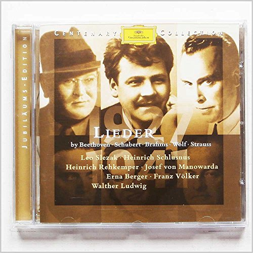 Centenary Collection 1898-1924: Lieder
