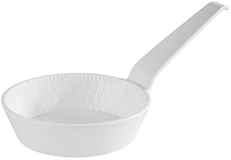 APS 84776 MINI Melamin Schüssel mit Griff, Ø 8, 5 x 2, 5 cm, 0, 07 ltr, Weiß