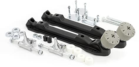 Rio Roller Chassis Chassis, Unisex Erwachsene, Unisex-Erwachsene, RIO509_295 mm_Negro, Schwarz, 295 mm