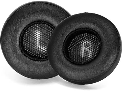 defean E35 E45bt Ohrpolster – Ersatz-Ohrpolster, kompatibel mit JBL E35 E45bt E45 Bluetooth-Kopfhörern, weiches Leder, hochdichter Schaumstoff mit Geräuschunterdrückung (schwarz)