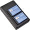 DSTE 2-piece battery set LP-E17 battery + dual charger USB compatible with Canon M3 200D 750D 760D 250D 8000D Kiss X8i Rebel T6i Rebel T6s SL3