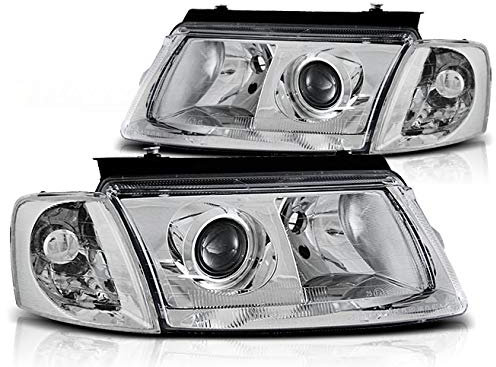 CR-Lights Für VW Passat B5 3B 11.1996-08.2000 Scheinwerfer H7/H7 chrom