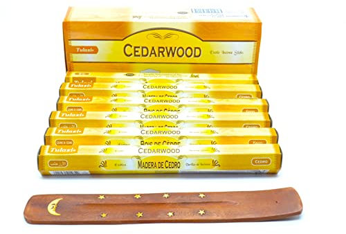 Räucherstäbchen (Cedar Wood Pine) Zedernholz … Räucherstäbchen Joss Räucherstäbchen 120 Stäbchen Räucherstäbchen Duft hausgemachte Joss Sticks mit Aschenbecher