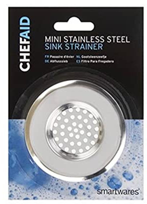 Chef Aid Mini Stainless Steel Sink Strainer 40mm (10E07273)
