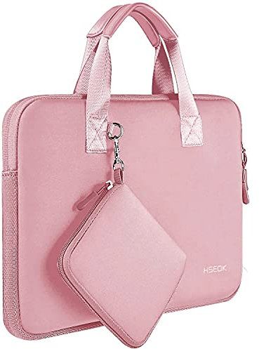 13 Pollici Custodia Borsa per Laptop con Manici Portatile, Neoprene Elastico Impermeabile Sleeve per 13 MacBook Pro/Air M1 M2, XPS 13 e il più popolare laptop da 13, con Piccolo Caso,P02K01