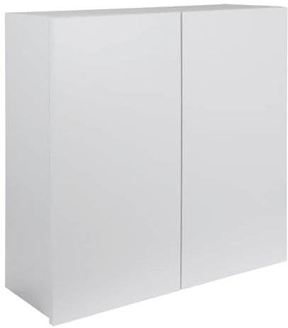 Hängeschrank 'Anna' in weiß für Badezimmer 60x20x60cm Flügeltüren