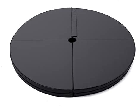 PVC 120Cm 150Cm Pole Dance Matte, Indoor Yoga Matten Gym Fitnessgeräte Frauen Training Yoga Anfänger Verdickte Schutzmatte 150X10Cmblack
