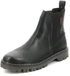 Kickers Kick Deckfit Stiefelletten/Boots Damen Schwarz Boots Shoes