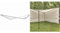 Siena 261633 Garden Dach Berlino, 400 x 400cm & Set Seitenteile zu Pavillon BERLINO 400x400 cm weiß