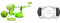 IBILI 3 in1 Apple Peeler Slicer Coring Machine Cutter Dicer Fruit Corer Kitchen Potato & OXO Good Grips Apple Divider
