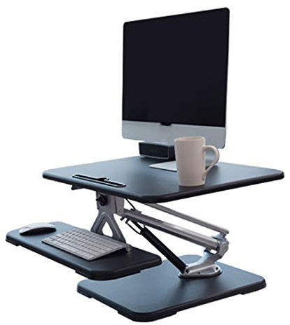 ADITAM N/A Stehender Büro-Hubtisch Klappbarer mobiler Hubtisch Sitzplattform Schreibtisch Notebook-Hubtisch Double The Comfort
