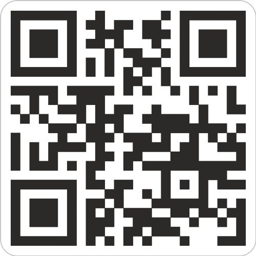 QR-CODE Aufkleber Sticker 5 x 5 cm, wir erstellen nach Ihrem Wunschtext/Domain 100 Stück