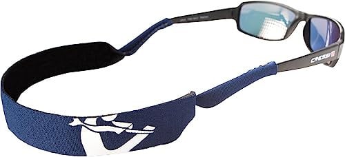 Cressi Eyewear Neo Retainer Correa Flotante de Neopreno para Gafas, Unisex-Adult, Azul Navy/Blanco, Talla única
