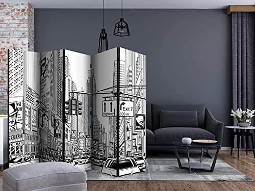 Paravent – Street in New York City II [Room Dividers] [225 x 172]