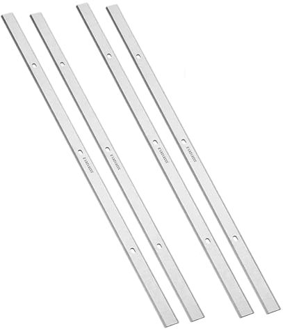 HSS-Hobelmesser, kompatibel mit Metabo Schnellarbeitsstahlwerkzeug DH316, DH330, kompatibel mit Metabo DH330, DH316, Kit 13 Zoll-1/2 Zoll, 4 Stück