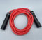 XYZ Sports XYZ X5 Corda per Muay Thai regolabile, con cuscinetti a sfera, colore nero/rosso, corda per saltare pesante, per potere, MMA, arti marziali (nero/rosso)