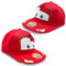 2PCS Lightning Mcqueen Baseball Cap Kinder, Lightning Mcqueen Cars Basecap Kinder, Lightning Mcqueen Kappe Kinder, Mcqueen Red Car Children's Sun Hat, Adjustable Cotton Racing Cap Toddlers, Age 2-14