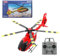 Generisch C190 RC Hubschrauber H145 1:30 Militär Flugzeuge Helikopter für und Erwachsene - Rot & Weiß