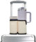 LebenHaus Off-White 2 in 1 Luggage Cup Holder for Suitcase, Airplane, Stanley Cup, Travel Cup Holder, Luggage Accessory, Drink Organizer
