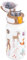 OLDLEY Insulated Kids Water Bottle 350ml/12oz Stainless Steel Metal Water Bottles Leakproof Double Walled Cute Vacuum Small Flask with Handle Keep Drinks Hot Cold for Boys Girls Children (Animal)