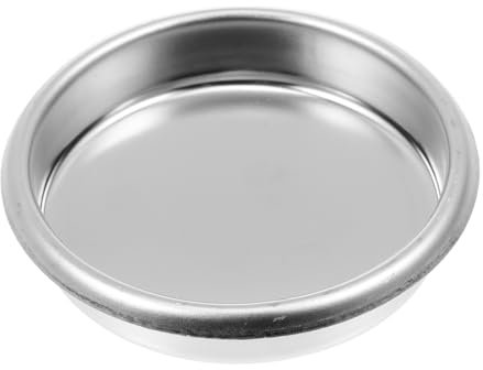 NAMOARLY Kaffeemaschine Blindscheibe Für Rückspülung Edelstahlkorb Passend Für Filterkaffee Kompatibel Für Zuhause Und Cafés