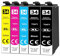 Jhaan 34XL Druckerpatronen Kompatibel für Epson 34 XL 34XL Multipack Kompatible mit Epson Workforce Pro WF-3720DWF WF-3725DWF WF-3720 WF-3725 WF3725 WF3720 WF 3725 Drucker(5er-Pack)