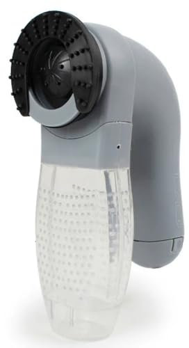 NJTHNTJR Aspiradora Eléctrica para Pelo de Mascotas, Aspiradora Portátil para Masaje de Mascotas, Limpiador con Cepillo para el Pelo