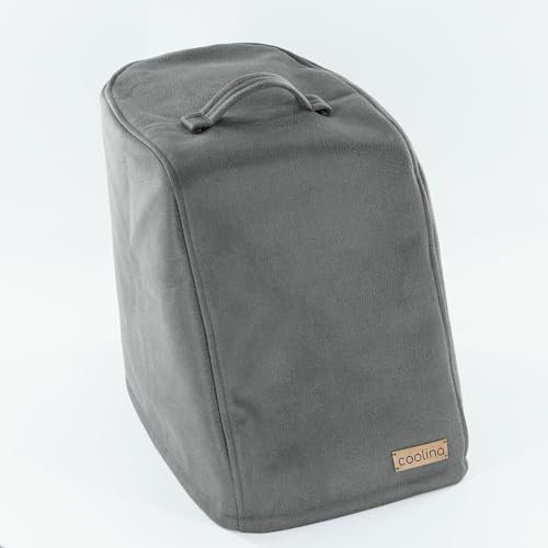 coolina Funda protectora para Thermomix – Funda para TM7 – Accesorios antisuciedad – Cubierta Thermomix – Sudadera con capucha en antracita