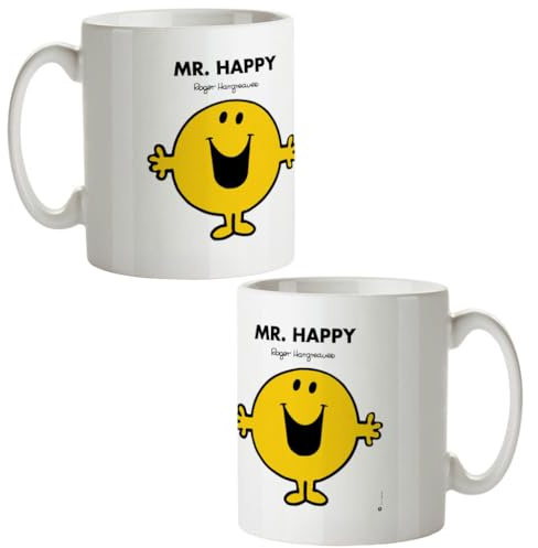 MR. MEN LITTLE MISS Mr. Happy Ceramic Mug