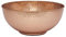 GoCraft Pure Copper Mixing Bowl with Hammered Finish for Salad, Egg Beating, Decorative & Kitchen Serving Purposes - 7.5 (Medium)