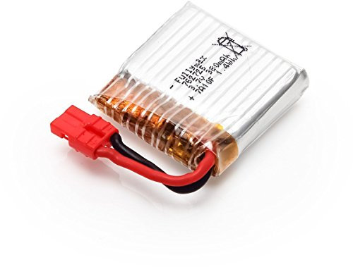 YUNIQUE GREEN-CLEAN-POWER - Batterie Li-Po 3.7V 380mAh pour Drone Syma X21 X21W | Durée de Vol Optimale | Recharge Rapide et Sûre | Dimensions : 27x25x7 mm, Poids : 29g